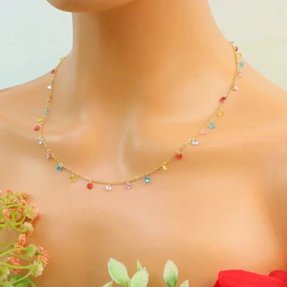 "New Beautiful Design Necklace Chain for Women/Girls, Gift, N745 - Picture 4 of 10